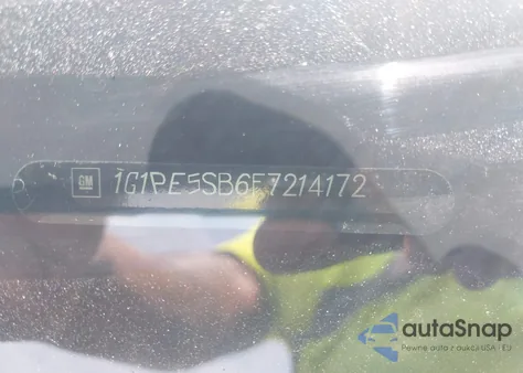 2015 Chevrolet Cruze 2Lt Auto из США, поврежденный, VIN 1G1PE5SB6F7214172